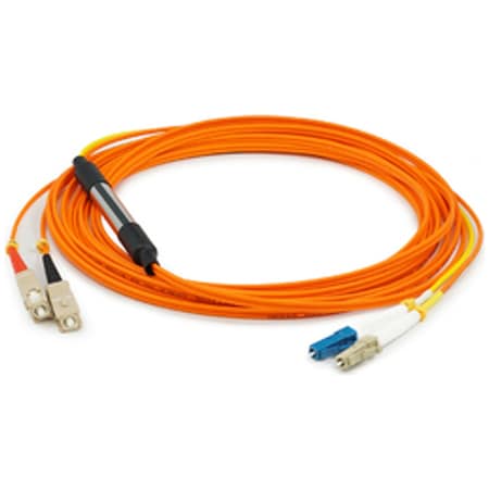 Add-On This Is A 2M Lc (Male) To Sc (Male) Orange Duplex Riser-Rated Fiber ADD-MODE-LCSC6-2